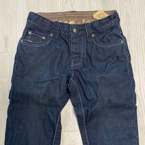Stitch's Men's Straight Jeans in Dark Indigo